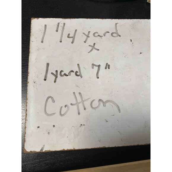 Vintage Springs Industries 43x45 Cotton Fabric Patchwork Flower Design Multicolo - Picture 6 of 6